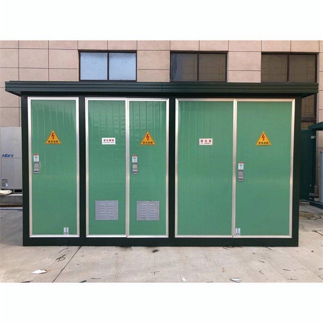 乌兰察布1600KVA欧式箱式变压器